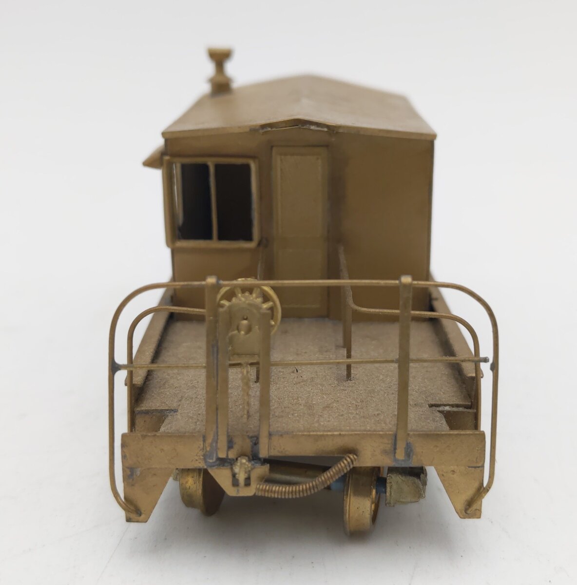 NJ Custom RS-609 HO Scale BRASS Norfolk & Western Transfer Car - Unpainted EX/Box