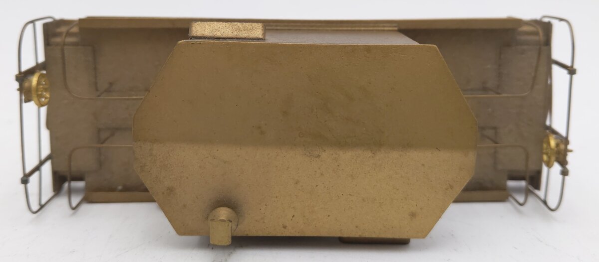 NJ Custom RS-609 HO Scale BRASS Norfolk & Western Transfer Car - Unpainted EX/Box