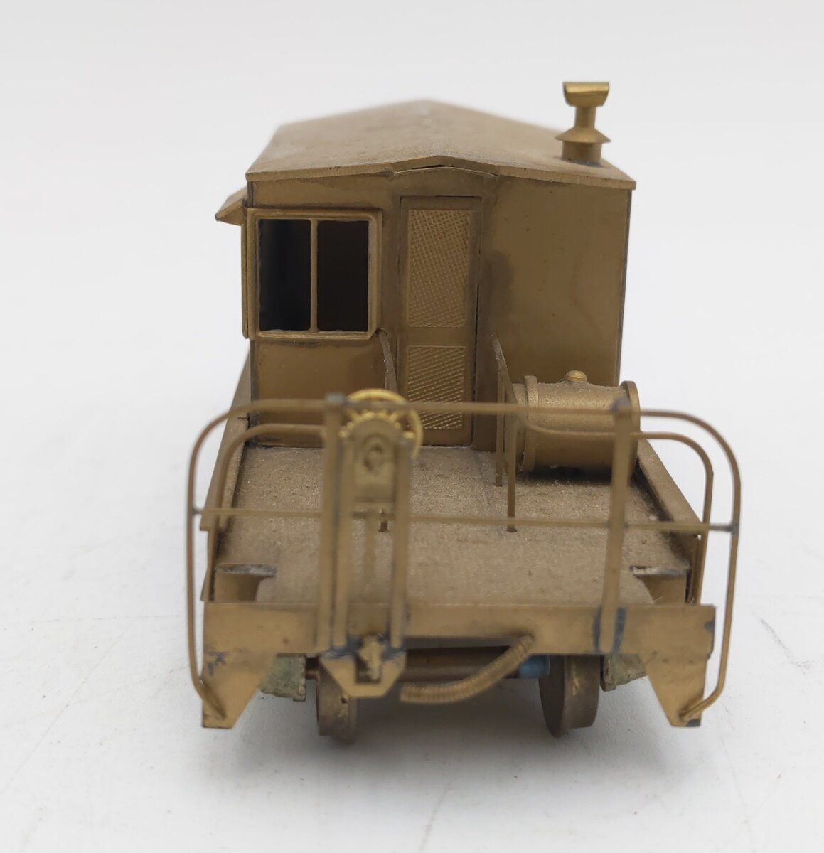 NJ Custom RS-609 HO Scale BRASS Norfolk & Western Transfer Car - Unpainted EX/Box