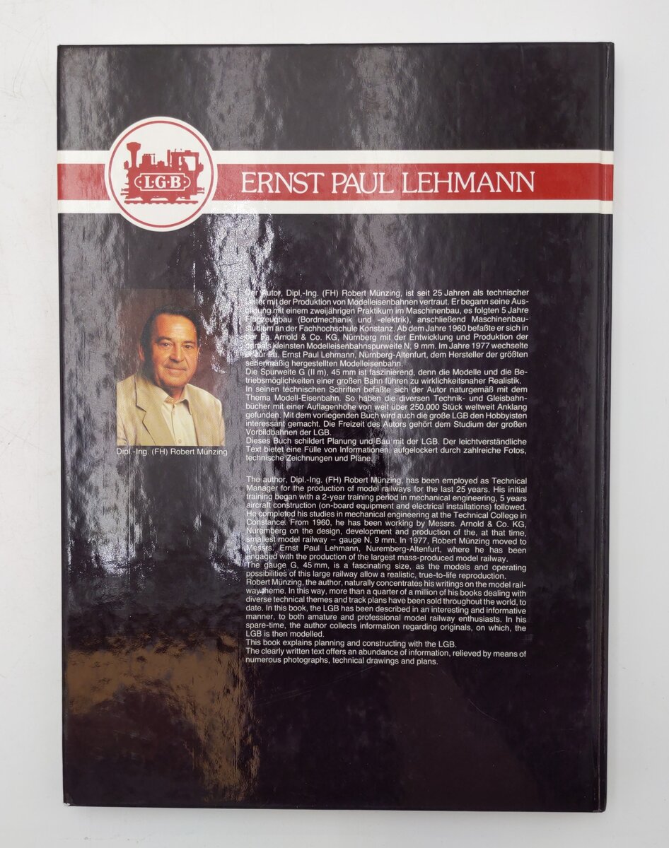0026N LGB-Information Hardcover Book By Robert Munzing EX