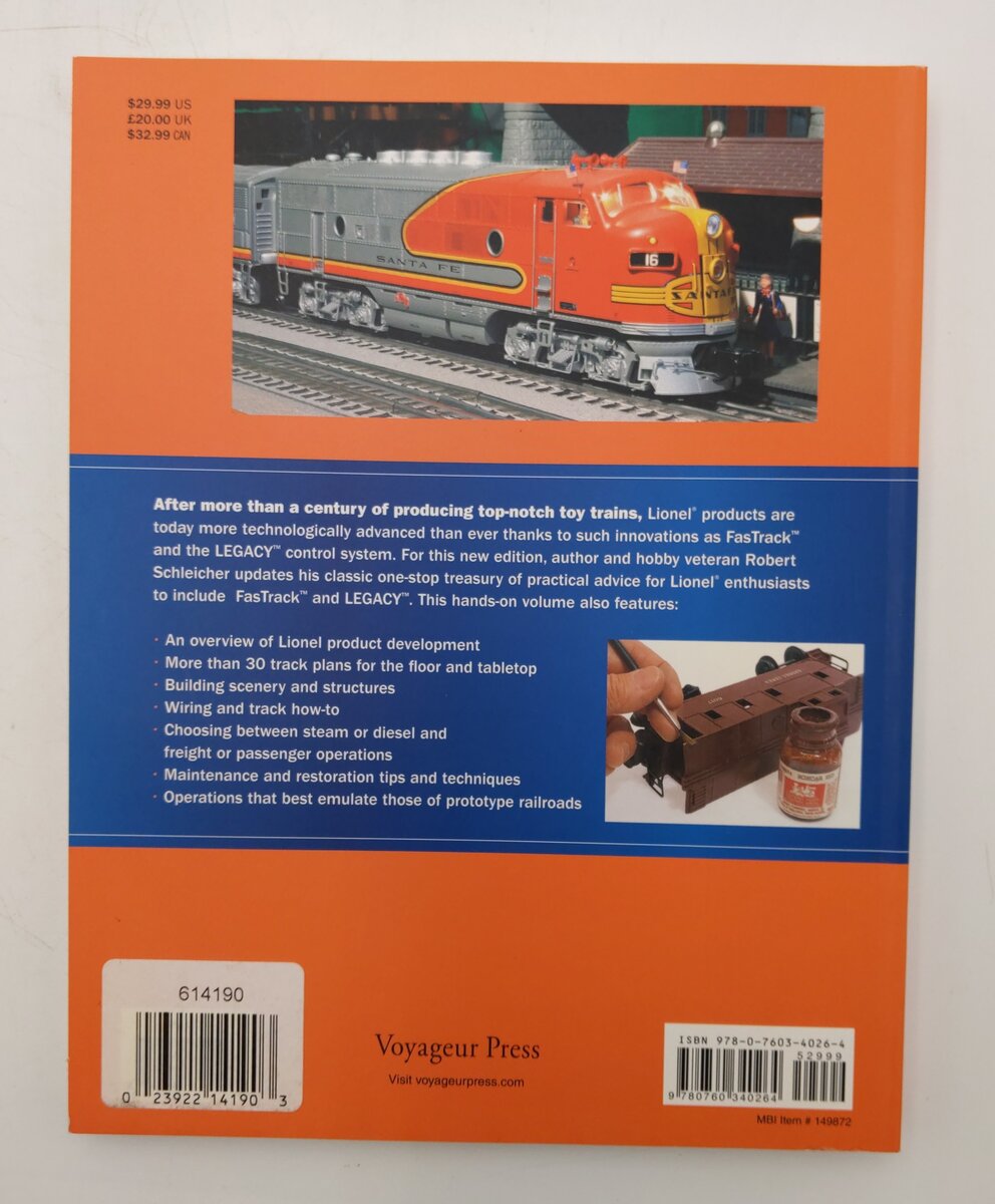 The Big Book of Lionel Paperback Book By Robert Schleicher EX
