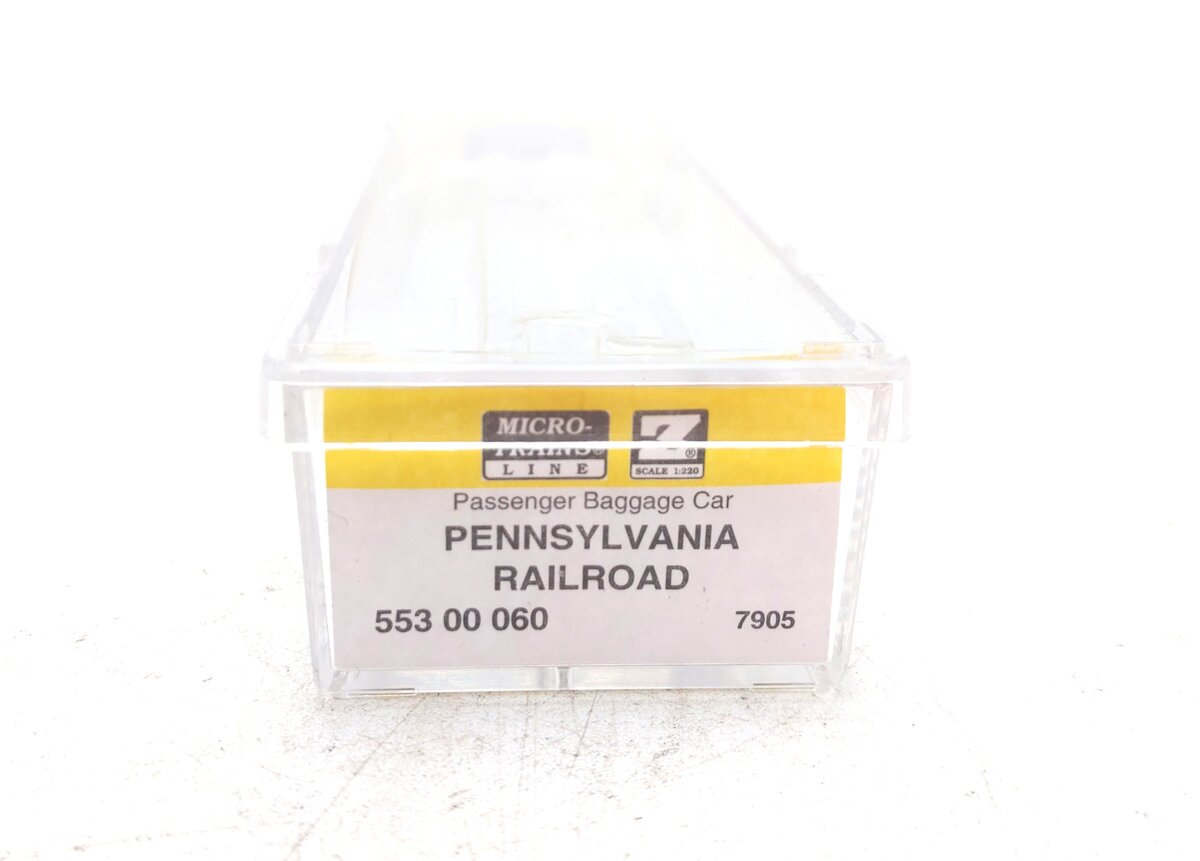 Micro-Trains 55300060 Z PRR 70' Lightweight Smoothside Baggage Car #7905 LN/Box