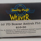 Weaver 610-50 O Scale Amtrak Ph5 50' PD Boxcar #71018 (3 Rail) LN/Box