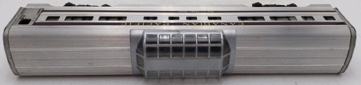 Lionel 2552 Vintage O Canadian Pacific Skyline 500 Aluminum Vista Dome Car VG