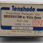 Tenshodo 430 HO Scale Brass Great Northern Vista Dome Observation Car VG/Box