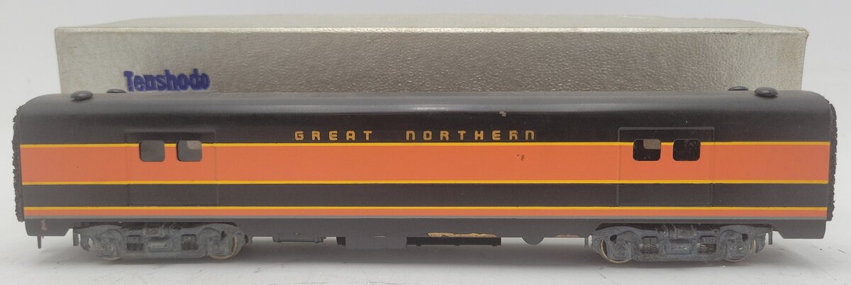 Tenshodo 423 HO Great Northern BRASS Streamlined Baggage Passenger Car - Painted EX/Box