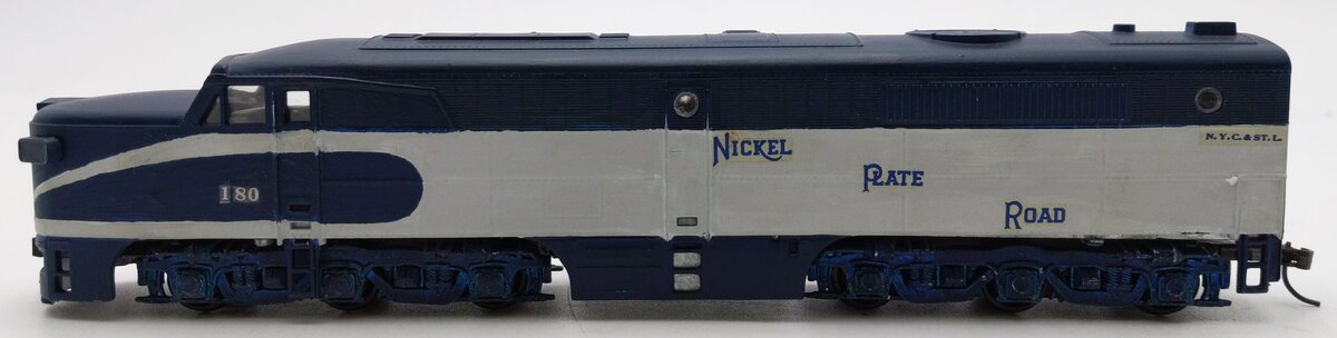 HO Scale Custom Nickel Plate Road Dummy Diesel Locomotive #180