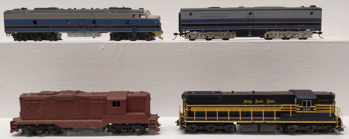 Life-Like and Other HO Scale Assorted Diesel Locomotives [4] LN