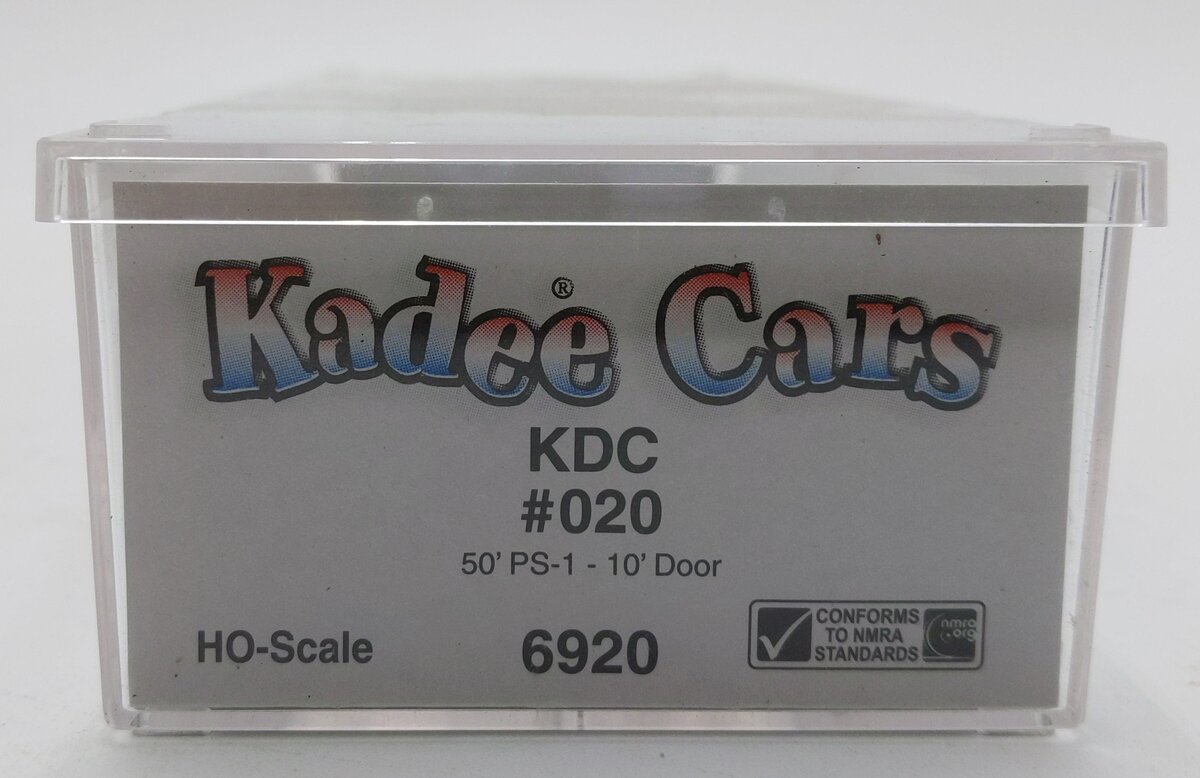 Kadee 6920 HO Scale KDC Pullman-Standard-1 50' Boxcar with 10' Door #020 LN/Box