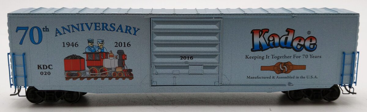 Kadee 6920 HO Scale KDC Pullman-Standard-1 50' Boxcar with 10' Door #020 LN/Box