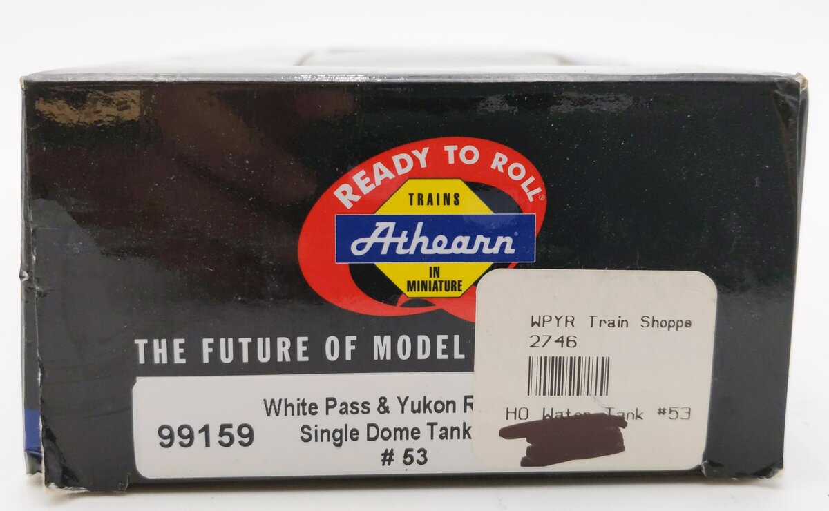 Athearn 99159 HO Scale White Pass & Yukon Route Single Dome Tank Car #53 EX/Box