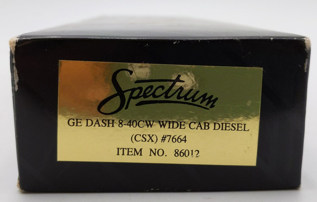 Bachmann 86012 HO Scale CSX GE Dash 8-40CW Diesel Locomotive #7664 EX/Box