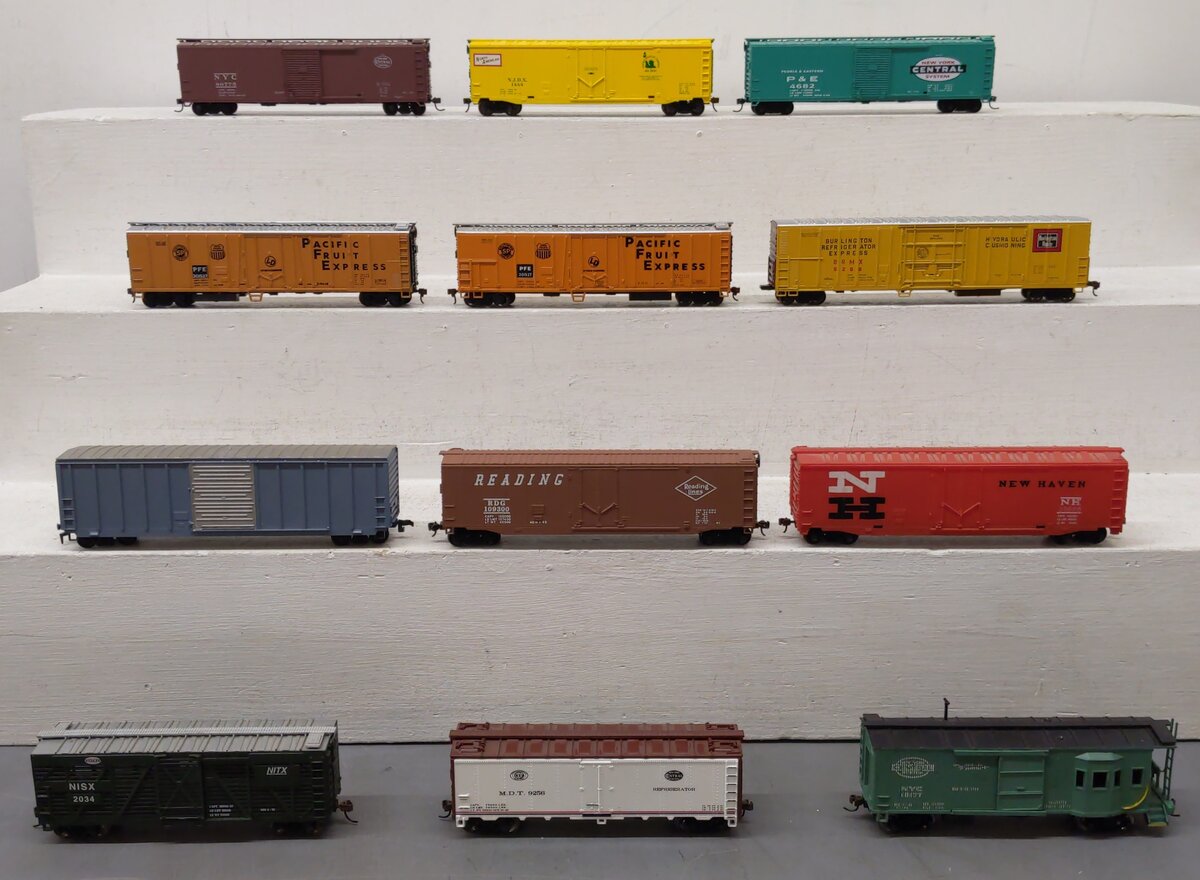 Bachmann, Tyco & Other HO Scale Freight Cars [12] VG