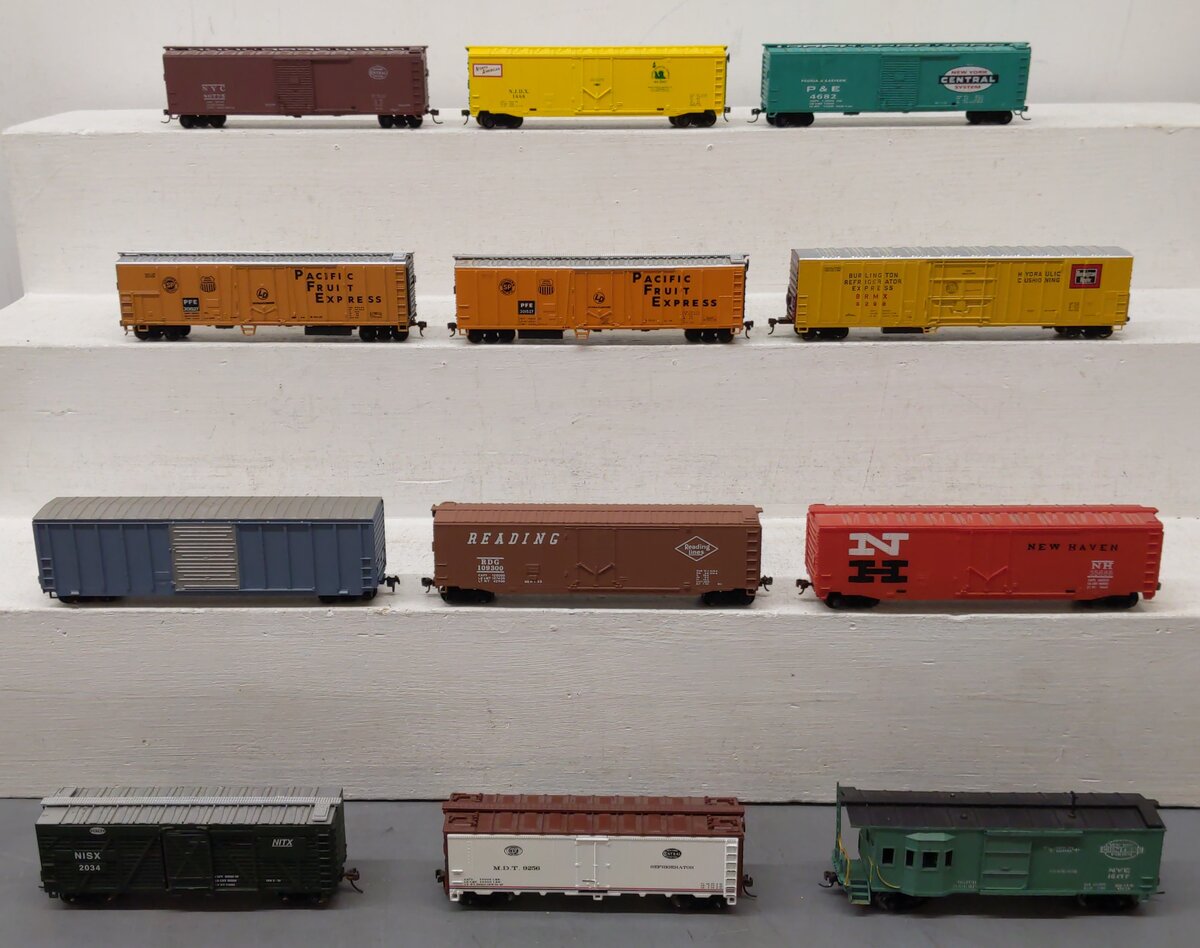 Bachmann, Tyco & Other HO Scale Freight Cars [12] VG
