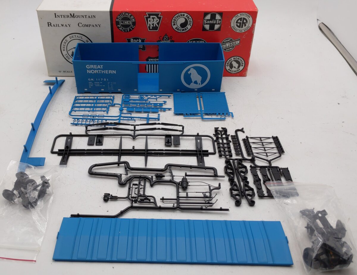 InterMountain OBGN3701 O Gauge A.A.R. Great Northern Box Car Kit #11701 EX/Box