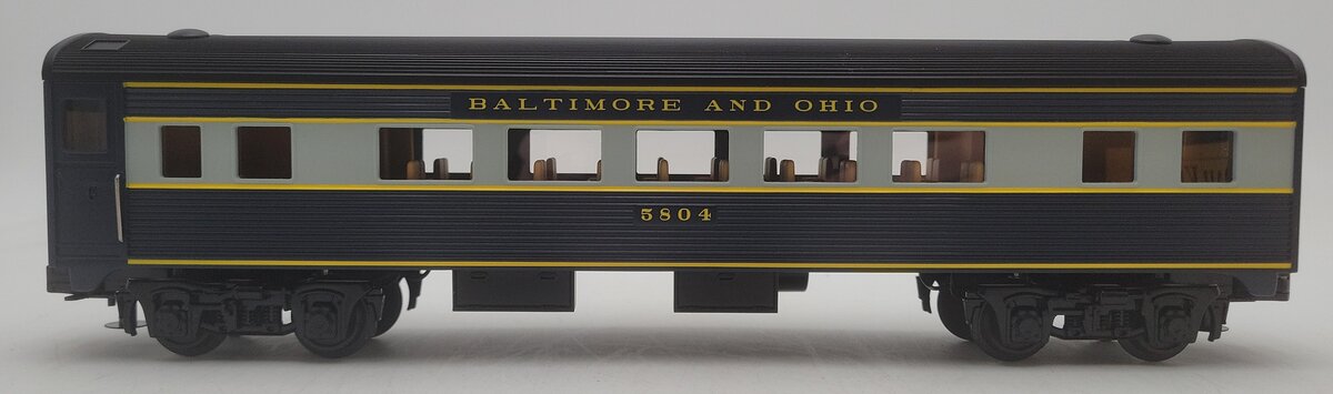 MTH 33-6014 O-27 Baltimore & Ohio Streamlined Coach Car LN/Box