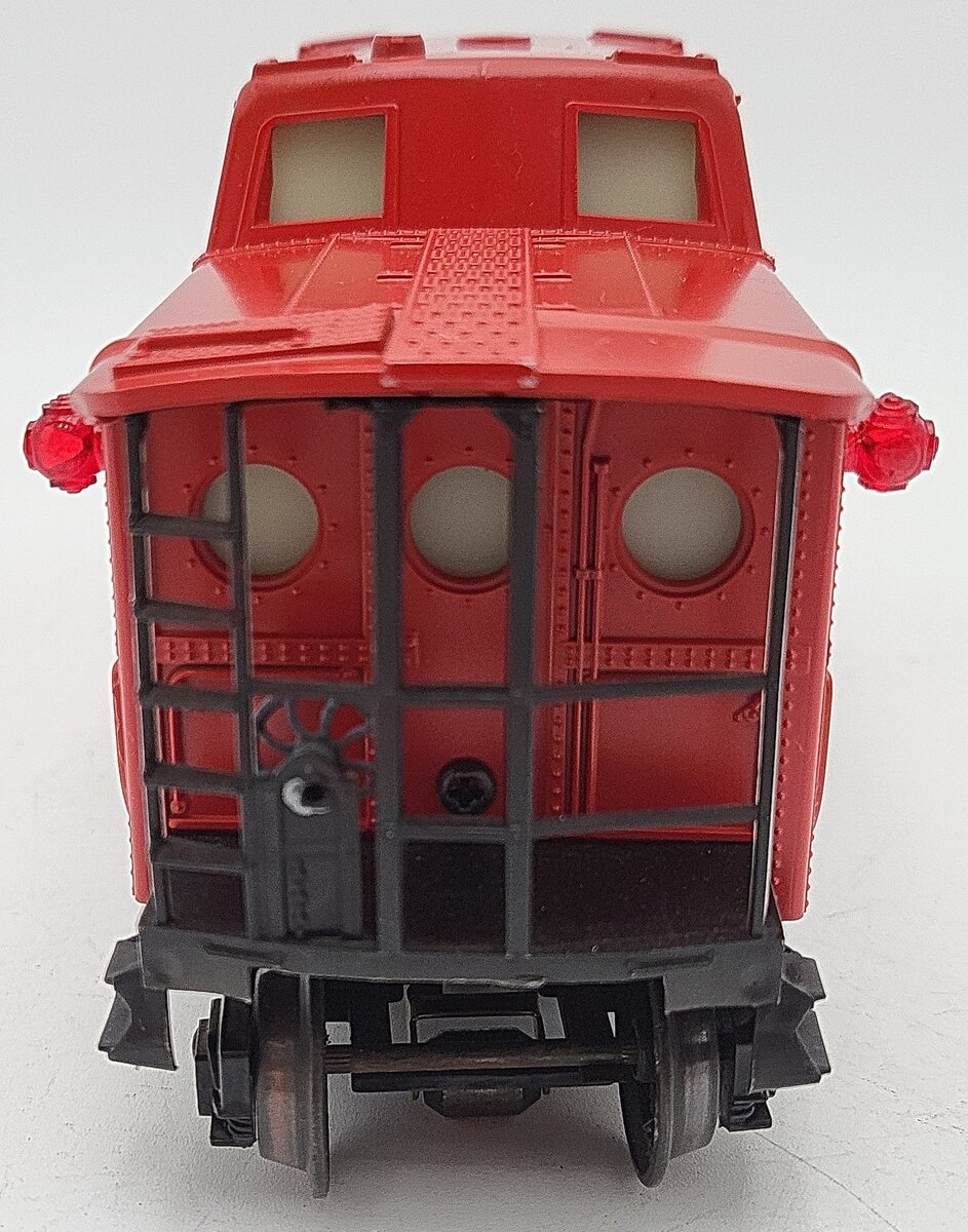 Lionel 6-9163 O Gauge AT&SF N5C Lighted Porthole Caboose EX