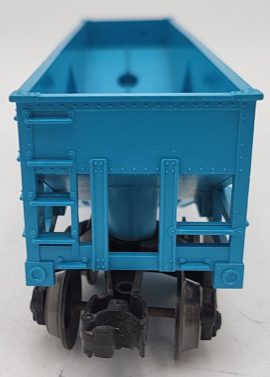 Lionel 6-9010 O Gauge Great Northern Short Blue 2-Bay Hopper VG
