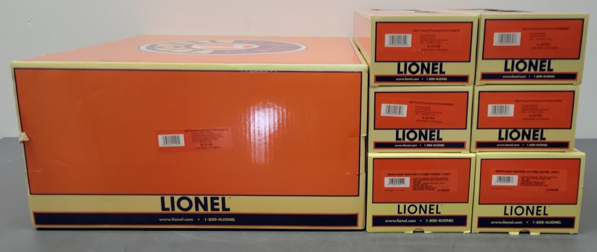 Lionel 6-11195 Neil Young Signature Line Pennsylvania O Gauge Diesel Train Set EX/Box
