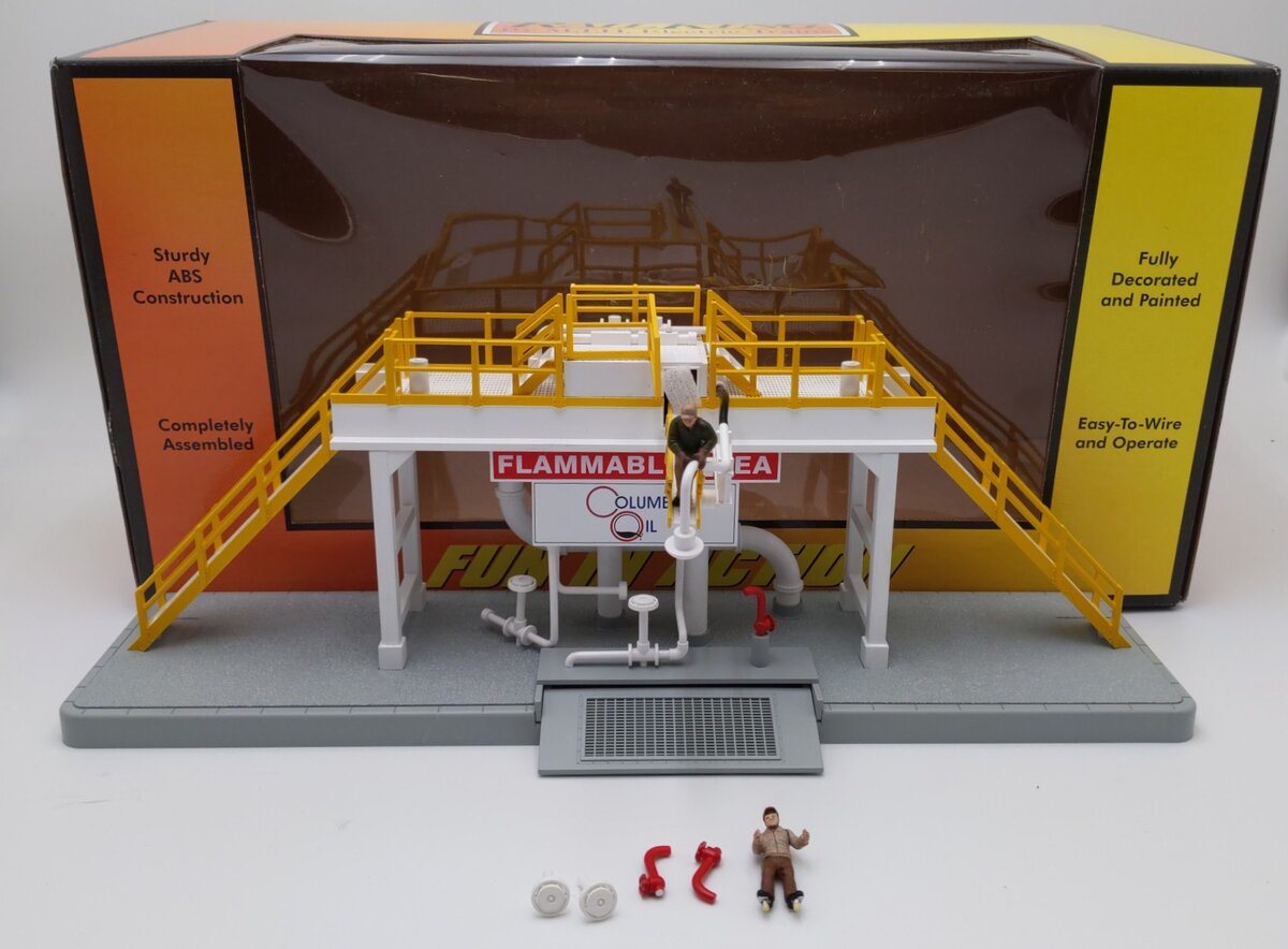 MTH 30-9117 O Gauge Columbia Oil Storage Station VG/Box
