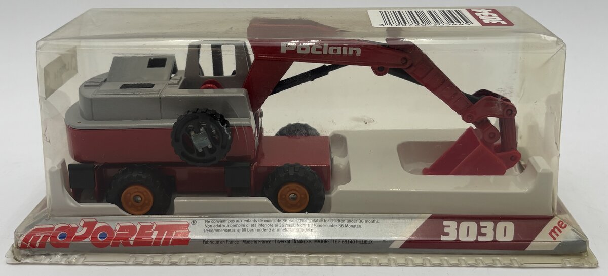Majorette 3030 1:56 Scale Diecast Poclain Excavator LN/Box