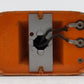 Lionel 154 O Prewar Hiawatha Orange Base Automatic Road Crossing Signal -Rare VG
