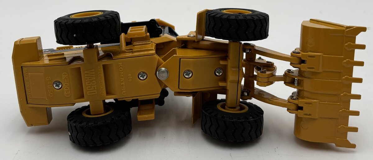 Shinsei 1:50 Scale Diecast WA350 Wheel Loader EX/Box