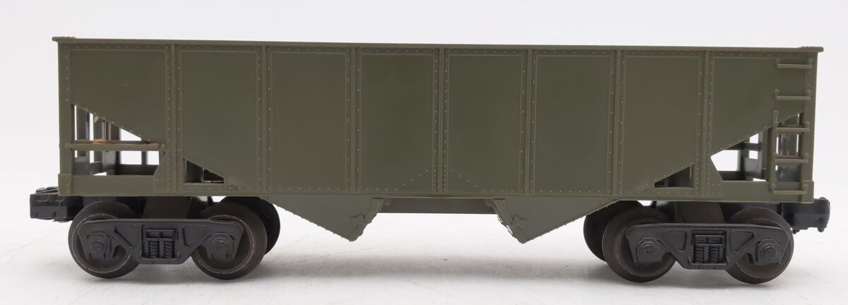 Lionel 6176-100 Vintage O Gauge Olive Drab Hopper VG