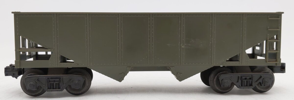 Lionel 6176-100 Vintage O Gauge Olive Drab Hopper VG