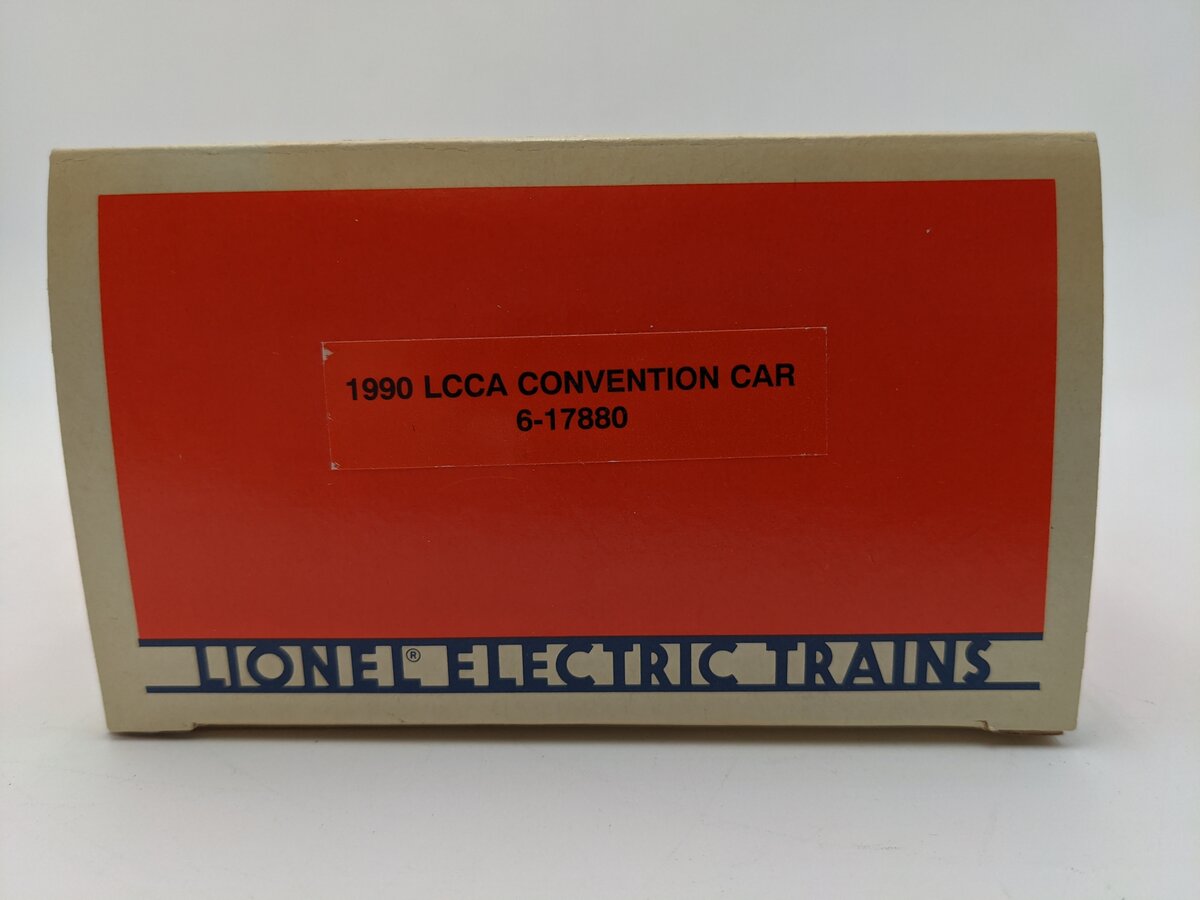 Lionel 6-17880 O Gauge LCCA 1990 Denver & Rio Grande Western Woodside Caboose EX/Box