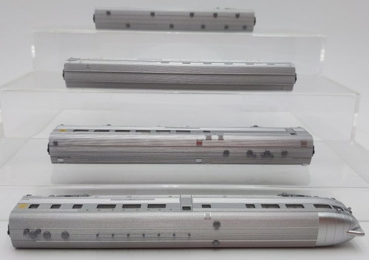 Kato 106-1505 N Scale Southern Corrugated Passenger Cars Set A (Set of 4) LN/Box