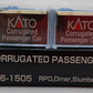 Kato 106-1505 N Scale Southern Corrugated Passenger Cars Set A (Set of 4) LN/Box