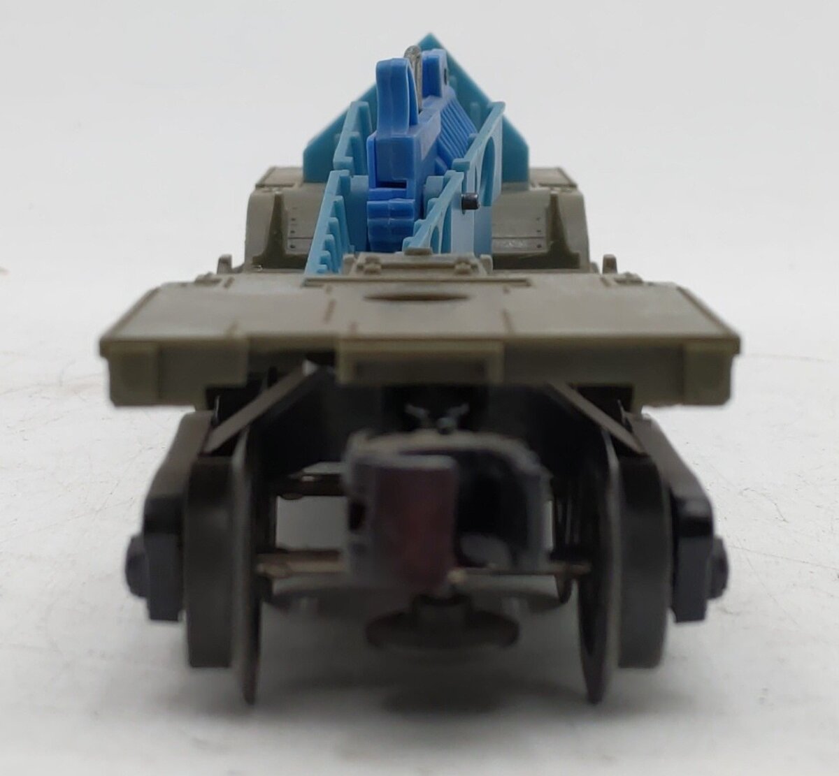 Lionel 3309 Vintage O Gauge Olive Drab Turbo Missile Launch Car -Rare VG