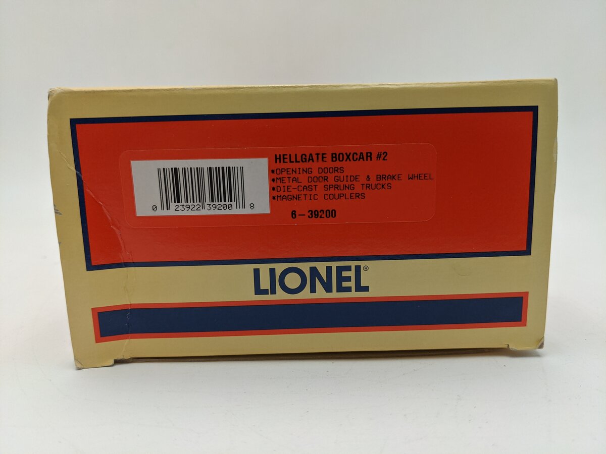 Lionel 6-39200 O Gauge Lionel Hellgate Bridge Boxcar #2 EX/Box