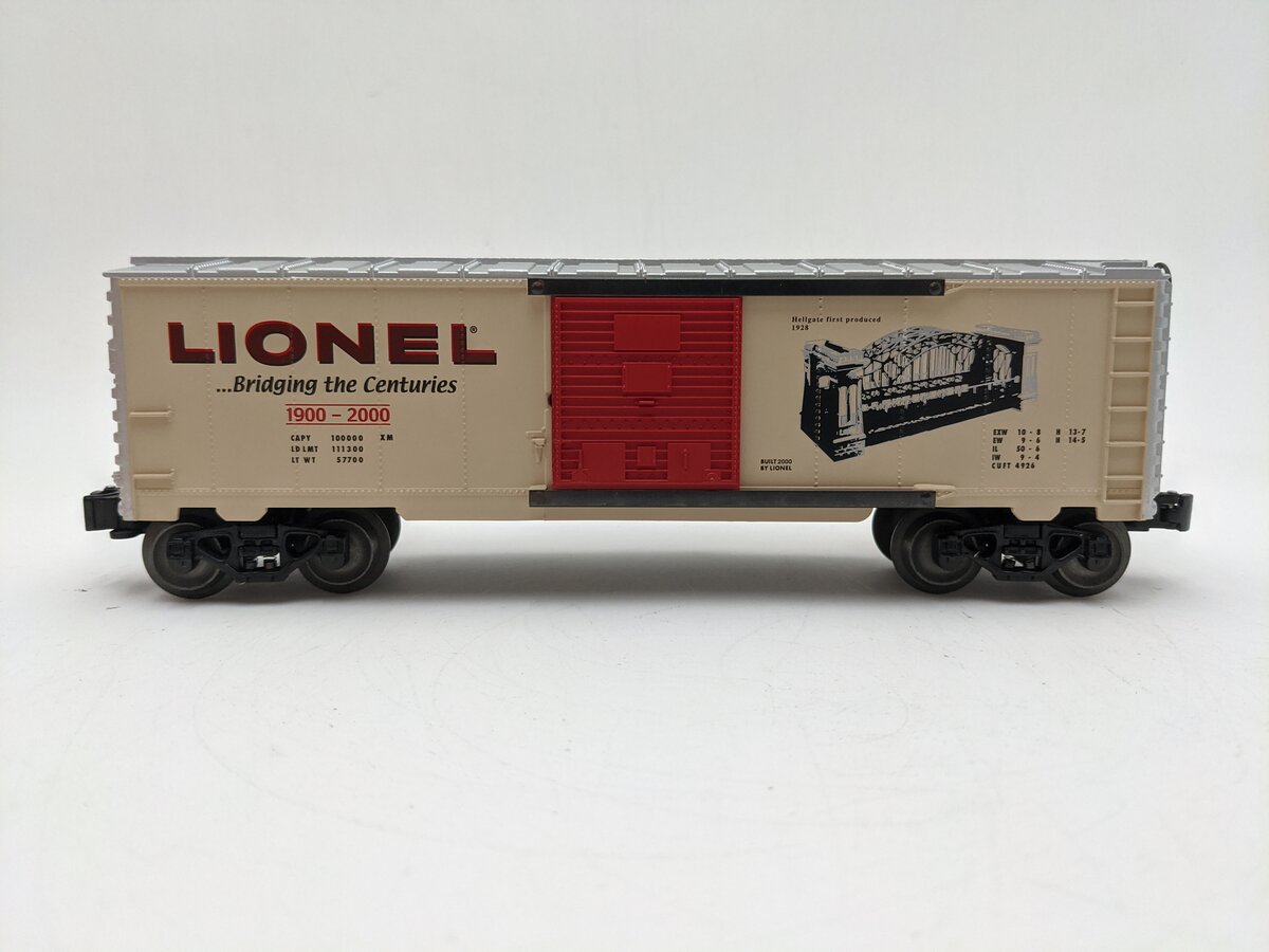 Lionel 6-39200 O Gauge Lionel Hellgate Bridge Boxcar #2 EX/Box