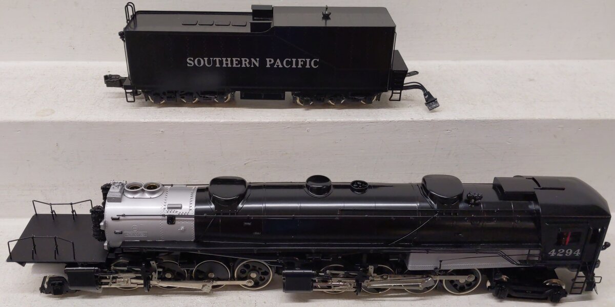 Williams 7002 BRASS Southern Pacific 4-8-8-2 Cab Forward Steam Locomotive #4294 EX/Box