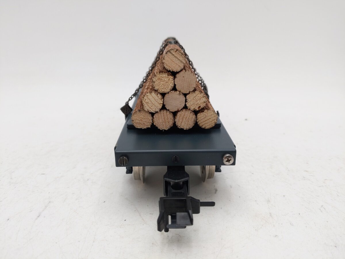 Marklin 1 Gauge Flatcar w/Log Load EX