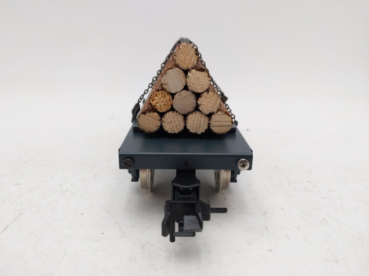 Marklin 1 Gauge Flatcar w/Log Load EX