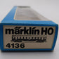 Marklin 4136 HO German Federal Railroad (DB) 3rd Class AB4ü Bay Car #17944 LN/Box