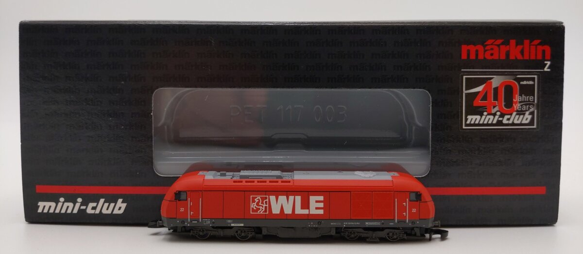 Marklin 88884 Z WLE Class ER 20 General-Purpose Locomotive with Diesel-Electric LN/Box