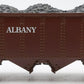 K-Line K623-3181 O Gauge Boston & Albany 4-Bay Hopper with Coal Load #25077 LN