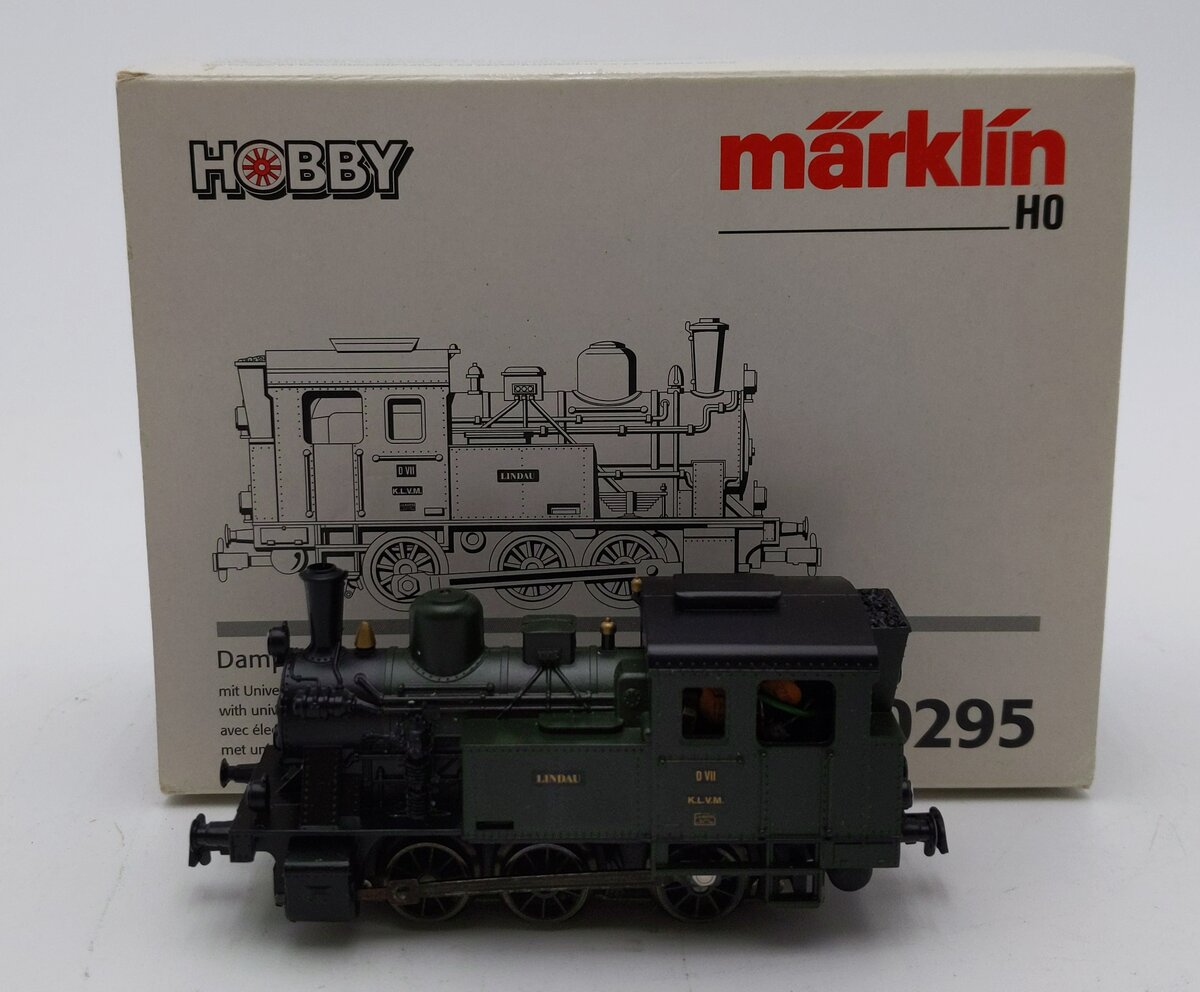 Marklin 30295 HO Dampflok Lindau D VII K.L.V.M. Delta Digital Steam Locomotive LN/Box