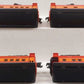 Lionel O Gauge Southern Pacific Daylight 4 Car Passenger Set EX/Box