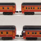 Lionel O Gauge Southern Pacific Daylight 4 Car Passenger Set EX/Box