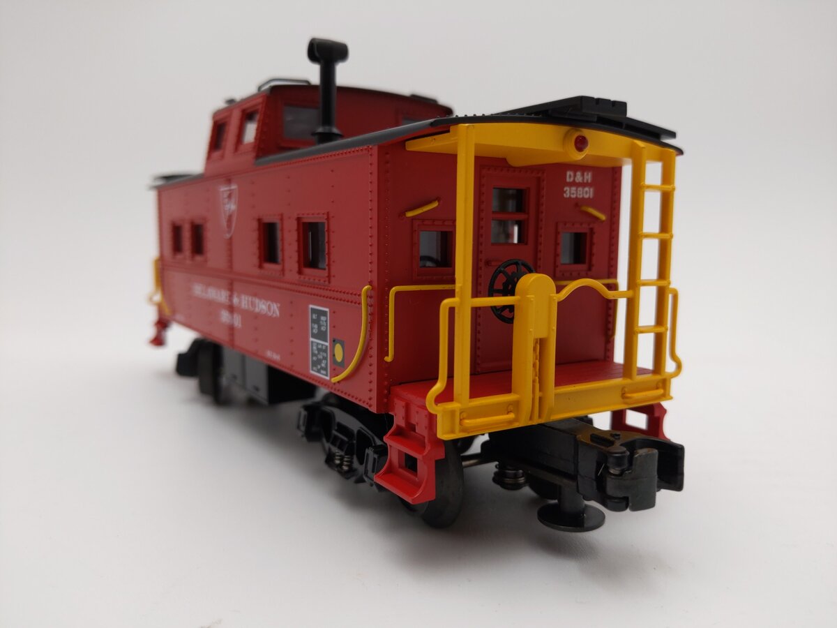 MTH 20-91032 O Gauge Delaware & Hudson Steel Caboose #35802 LN/Box