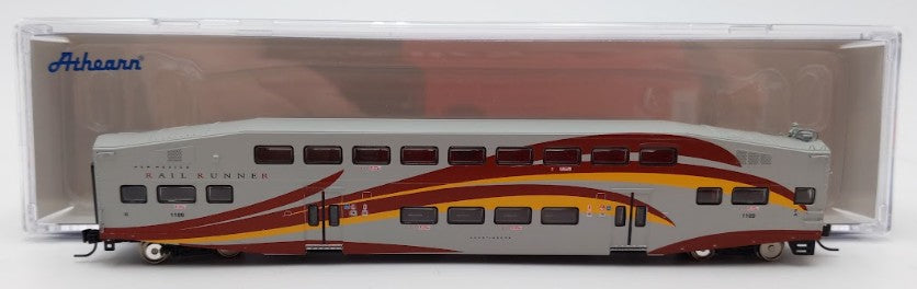 Athearn ATH24407 N Scale NMDOT Rail Runner Bombardier Cab Car #1109 EX/Box