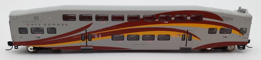 Athearn ATH24407 N Scale NMDOT Rail Runner Bombardier Cab Car #1109 EX/Box