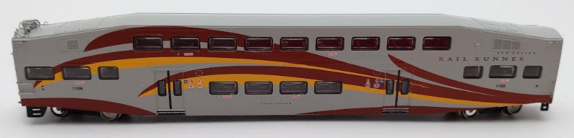 Athearn ATH24407 N Scale NMDOT Rail Runner Bombardier Cab Car #1109 EX/Box