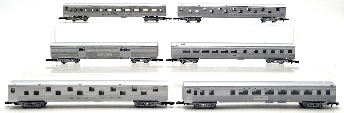 Marklin 87848 Z Atchison, Topeka & Santa Fe American Passenger Set (Set of 6) LN