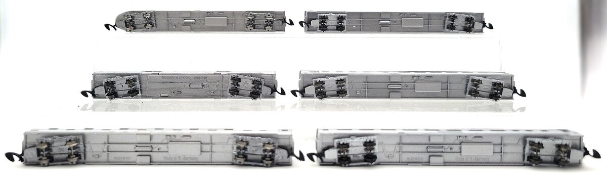 Marklin 87848 Z Atchison, Topeka & Santa Fe American Passenger Set (Set of 6) LN